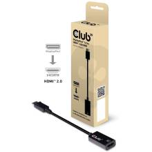 CLUB3D Displayport 1.4 - HDMI 2.0a adapter CAC-1080
