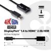 CLUB3D Displayport 1.4 - HDMI 2.0a adapter CAC-1080