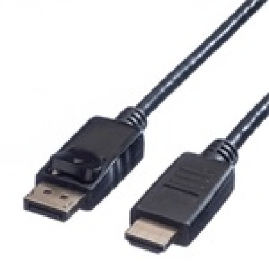 OEM Displayport - HDMI M/M video jelkábel 1.5m RO11995779