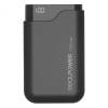 RealPower 243924 Powerbank PB-7500C USB-C, 7.500 mAh, 1 USB és 1 db USB-C kimenet, Fekete 243924