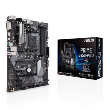 ASUS Alaplap AM4 PRIME B450-PLUS AMD B450, ATX PRIME B450-PLUS