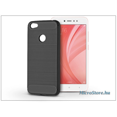 Haffner Xiaomi Redmi Note 5A/Note 5A Prime szilikon hátlap - Carbon - fekete PT-4375