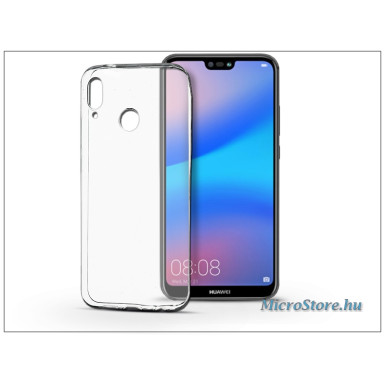 Haffner Huawei P20 Lite szilikon hátlap - Ultra Slim 0,3 mm - transparent PT-4475