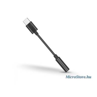 Haffner USB Type-C adapter 3,5 mm jack füllhallgatóhoz - fekete PT-4536 Haffner USB Type-C adapter 3,5 mm jack füllhallgatóhoz - fekete PT-4536