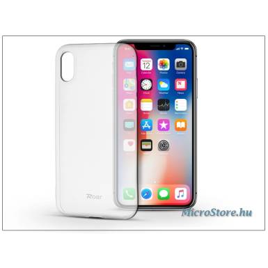 Roar Apple iPhone X szilikon h&aacute;tlap - Roar All Day Full 360 - transparent KC0138