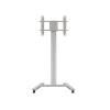 Multibrackets gurulós public padló állvány 180 HD Single univerzális konzol, 55-80", ezüst 7350073735327