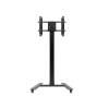 Multibrackets gurulós public padló állvány 180 HD Single univerzális konzol, 55-80", fekete 7350073735310