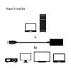 CLUB3D Mini Displayport - HDMI 2.0a adapter CAC-1180