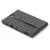 Universal Travel Docking Station USB Type C, 9-port, Dual Monitor, 4K 30Hz, alum DA-70865