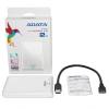 External HDD Adata HV620 ,2TB ,White ,SuperSpeed USB 3.1 AHV620S-2TU31-CWH