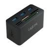 LOGILINK - USB 3.0 Hub with All-in-One Card Reader CR0042