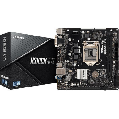 ASRock H310CM-DVS - Intel H310 / LGA 1151 / microATX