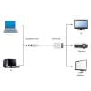 Gembird Displayport v1.2 male to DVI (24+5) female adapter, white A-DPM-DVIF-03-W
