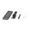 Gembird M.2 drive USB3.0 enclosure, black EE2280-U3C-01
