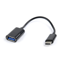 Gembird USB 2.0 OTG C-típusú adapter kábel (CM / AF), blister AB-OTG-CMAF2-01