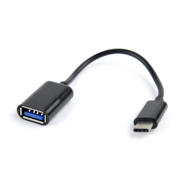 Gembird USB 2.0 OTG C-típusú adapter kábel (CM / AF), blister AB-OTG-CMAF2-01