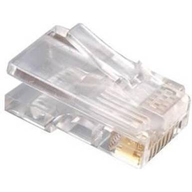 Gembird moduláris LAN csatlakozódugó (6u''), aranyozott PLUG3UP6/100 Gembird moduláris LAN csatlakozódugó (6u''), aranyozott PLUG3UP6/100