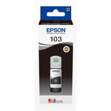 EcoTank Epson 103 Black ink bottle / 65 ml / L3150/L31111/L3110 C13T00S14A EcoTank Epson 103 Black ink bottle / 65 ml / L3150/L31111/L3110 C13T00S14A
