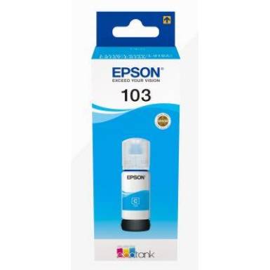 EcoTank Epson 103 Cyan ink bottle / 65 ml / L3150/L31111/L3110 C13T00S24A EcoTank Epson 103 Cyan ink bottle / 65 ml / L3150/L31111/L3110 C13T00S24A