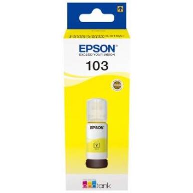 EcoTank Epson 103 Yellow ink bottle / 65 ml / L3150/L31111/L3110 C13T00S44A EcoTank Epson 103 Yellow ink bottle / 65 ml / L3150/L31111/L3110 C13T00S44A