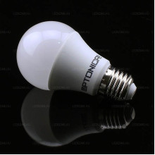 OPTONICA LED Gömbizzó, E27, 10W, semleges fehér fény, 806 Lm, 4500K SP1719