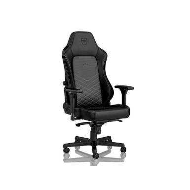 Gamer sz&eacute;k Noblechairs HERO Fekete/Platinafeh&eacute;r NBL-HRO-PU-BPW