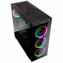 Számítógépház Kolink Horizon RGB ATX Edzett üveg Fekete HORIZON