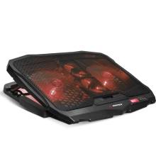 Rampage Notebook Hűtőpad 17"-ig - AD-RC4 (f&eacute;m r&aacute;cs, 2x12,5cm+2x7cm venti) 23441