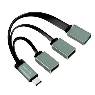 LOGILINK- USB-C hub, 3-Port UA0315