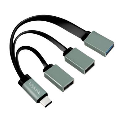 LOGILINK- USB-C hub, 3-Port UA0315 LOGILINK- USB-C hub, 3-Port UA0315