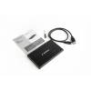 Gembird HDD/SSD enclosure for 2.5'' SATA - USB 3.0, brushed aluminium, Black EE2-U3S-3