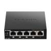 D-Link 5-Port 10/100/1000Mbps Gigabit PoE+ Switch, 60W power budget DGS-1005P/E