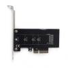 Gembird M.2 SSD adapter PCI-Express add-on card, with extra low-profile bracket PEX-M2-01