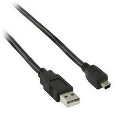 Valueline USB 2.0 USB A dugasz – USB mini 5 érintkezős dugasz kábel, 5,00 m Valueline USB 2.0 USB A dugasz – USB mini 5 érintkezős dugasz kábel, 5,00 m