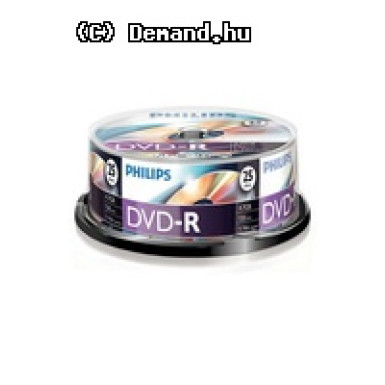 DVD-R Philips 4,7Gb 16x nyomtatható 25db/henger DM4S6B25F/00