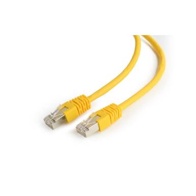 Gembird FTP kat.6 RJ45 patch kábel, 0.25m, sárga PP6-0.25M/Y Gembird FTP kat.6 RJ45 patch kábel, 0.25m, sárga PP6-0.25M/Y
