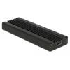 Delock M.2 NVMe PCIe SSD-hez kapcsolódó külső memória ház USB Type-C™ anya 42600
