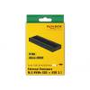 Delock M.2 NVMe PCIe SSD-hez kapcsolódó külső memória ház USB Type-C™ anya 42600