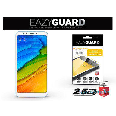 EazyGuard Xiaomi Redmi 5 gyémántüveg képernyővédő fólia - Diamond Glass 2.5D Fullcover - fehér LA-1333