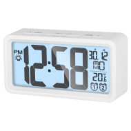Sencor SDC 2800 W fehér digitális ébresztőóra hőmérővel SDC 2800 W