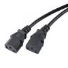 Akyga PC Power Cable Y-alak&uacute; splitter AK-PC-04A CEE 7/7 2xC13 250V/50Hz 1.8m AK-PC-04A