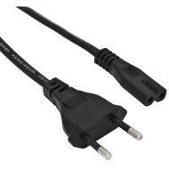 Akyga Notebook Power Cord AK-RD-01A IEC C7 2pin 1,5m EU plug AK-RD-01A