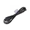 Akyga Notebook Power Cord AK-RD-01A IEC C7 2pin 1,5m EU plug AK-RD-01A