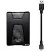 2,5" 1TB A-DATA USB 3.1 HDD AHD650-1TU31-CBK fekete