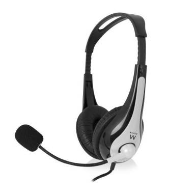 Ewent EW3562 Headset with mic Black EW3562