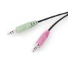 Ewent EW3562 Headset with mic Black EW3562