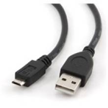 Gembird USB 2.0 A - USB 2.0 micro B M/M adatk&aacute;bel 1.8m fekete CCP-MUSB2-AMBM-6-B