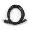 Gembird USB 2.0 A - USB 2.0 micro B M/M adatkábel 1.8m fekete CCP-MUSB2-AMBM-6-B