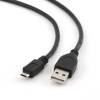 Gembird USB 2.0 A - USB 2.0 micro B M/M adatkábel 1.8m fekete CCP-MUSB2-AMBM-6-B