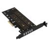 AXAGON PCEM2-D PCIe NVMe+NGFF M.2 adapter PCEM2-D